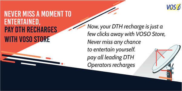 Offer DTH recharge services to your customer with voso franchise business opportunity in India